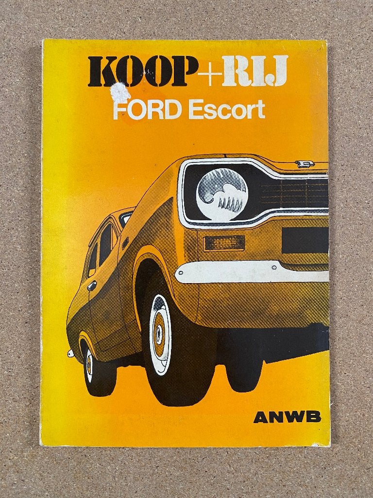 ANWB Koop + Rij Ford Escort 1975, Verzenden