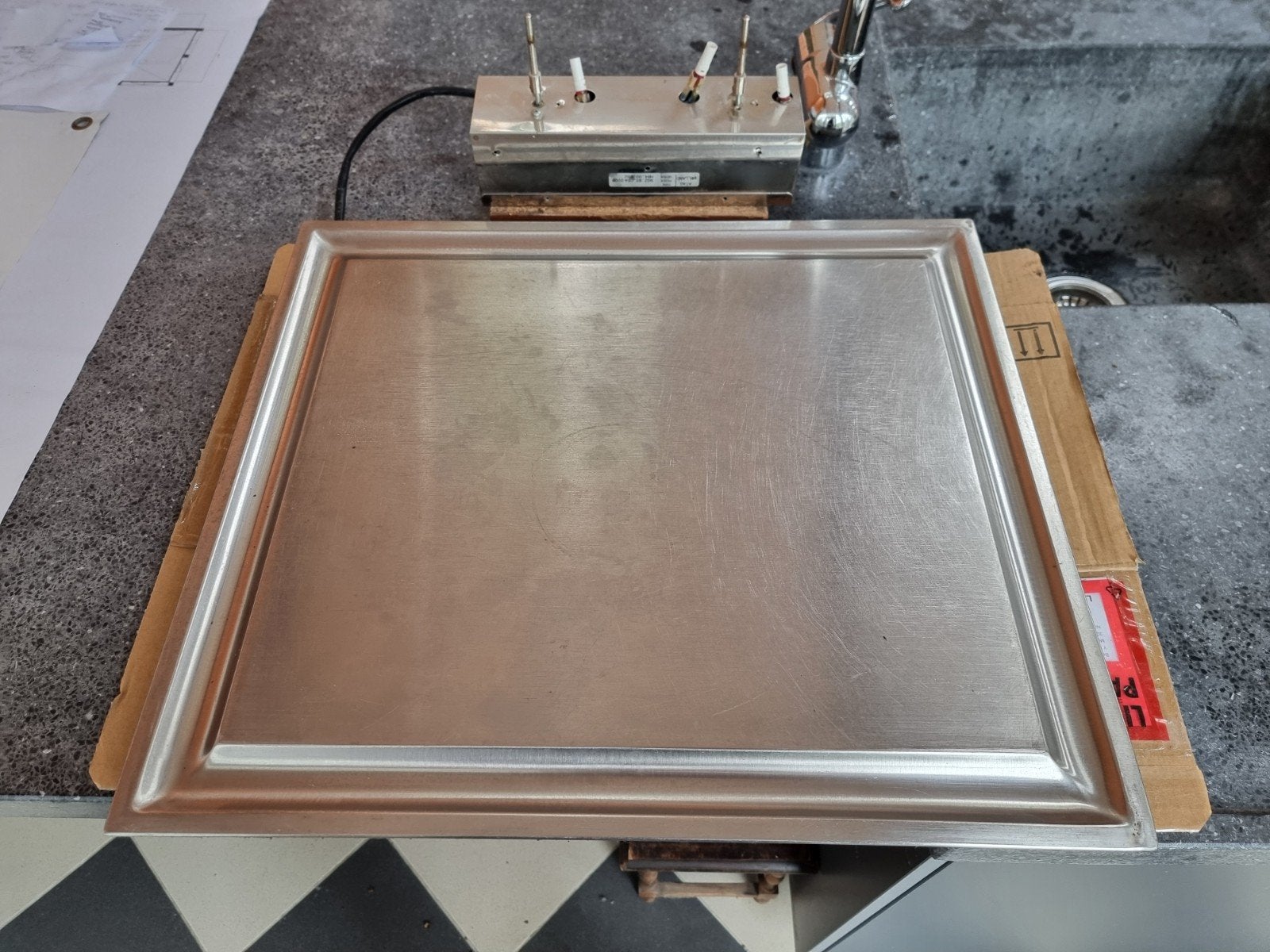 ATAG Teppanyaki Bakplaat - Inbouw -, Witgoed en Apparatuur, Ophalen, Gebruikt, 3 kookzones of minder, Inbouw