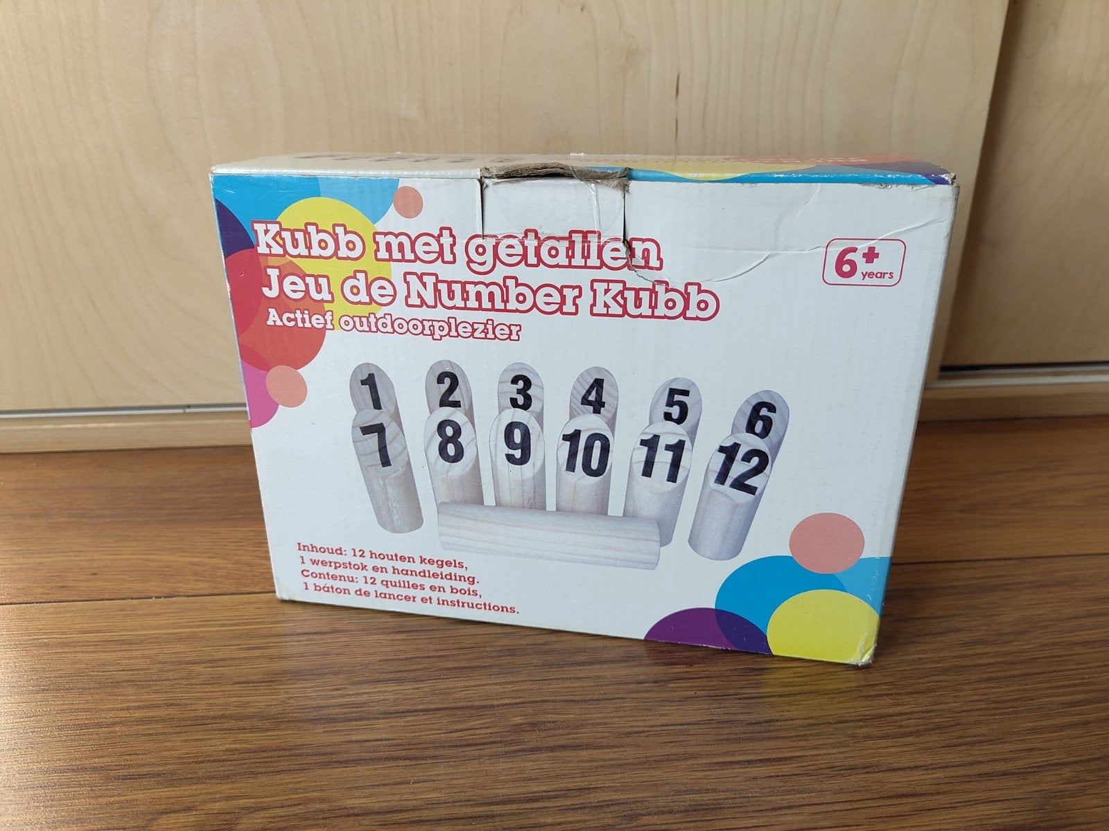 Kubb (met getallen), Kinderen en Baby's, Ophalen of Verzenden, Gebruikt