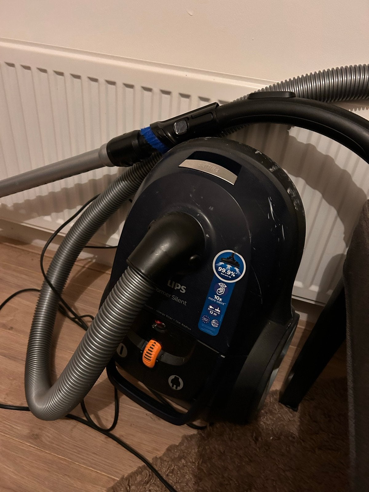 Philips Stofzuiger met lichte beschadigingen, Inclusief accessoires, Gebruikt, Philips, Sledestofzuiger