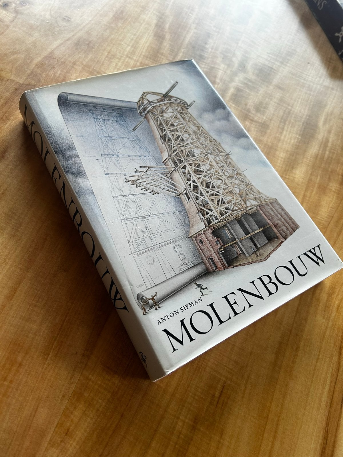 Molenbouw - Anton Sipman (Derde Druk 1990), Boeken, Ophalen of Verzenden, Zo goed als nieuw, Bouwkunde