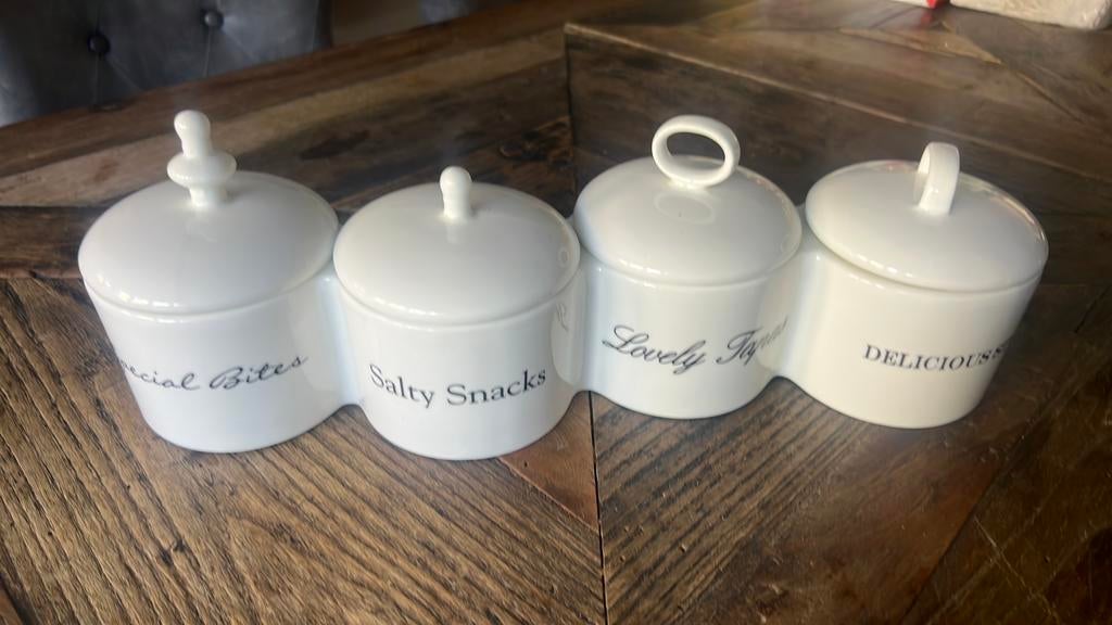 Riviera maison snackpotjes, Ophalen of Verzenden, Zo goed als nieuw