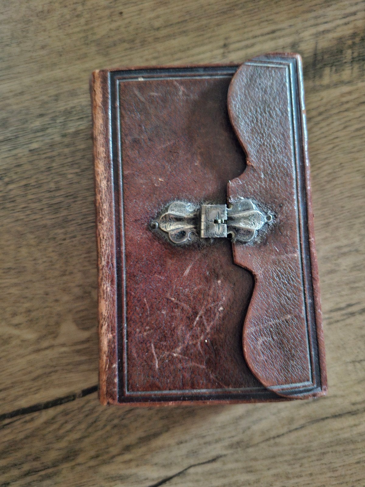Antieke Psalmenbijbel met zilveren slotje, Ophalen of Verzenden, Onbekend