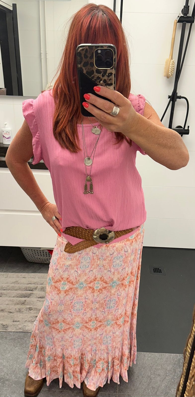 Prachtige boho ibiza set van isla ibiza bonita maat m, Kleding | Dames, Maat 38/40 (M), Nieuw, Ophalen of Verzenden, Roze
