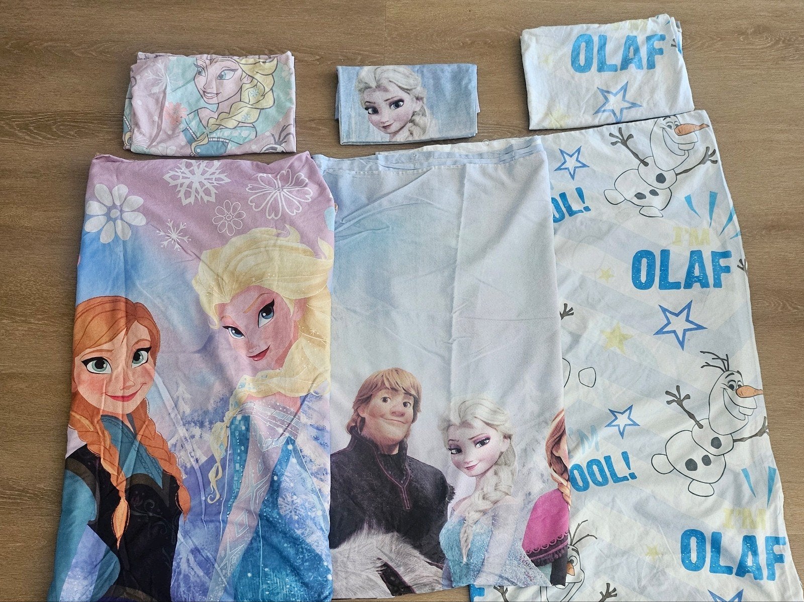 Frozen en Olaf Dekbedovertrekken en Kussenslopen, Ophalen, Gebruikt, Meisje, Dekbedovertrek