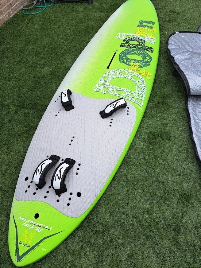 windsurfen, Watersport en Boten, Ophalen, 250 tot 300 cm, Gebruikt, Met vin(nen)