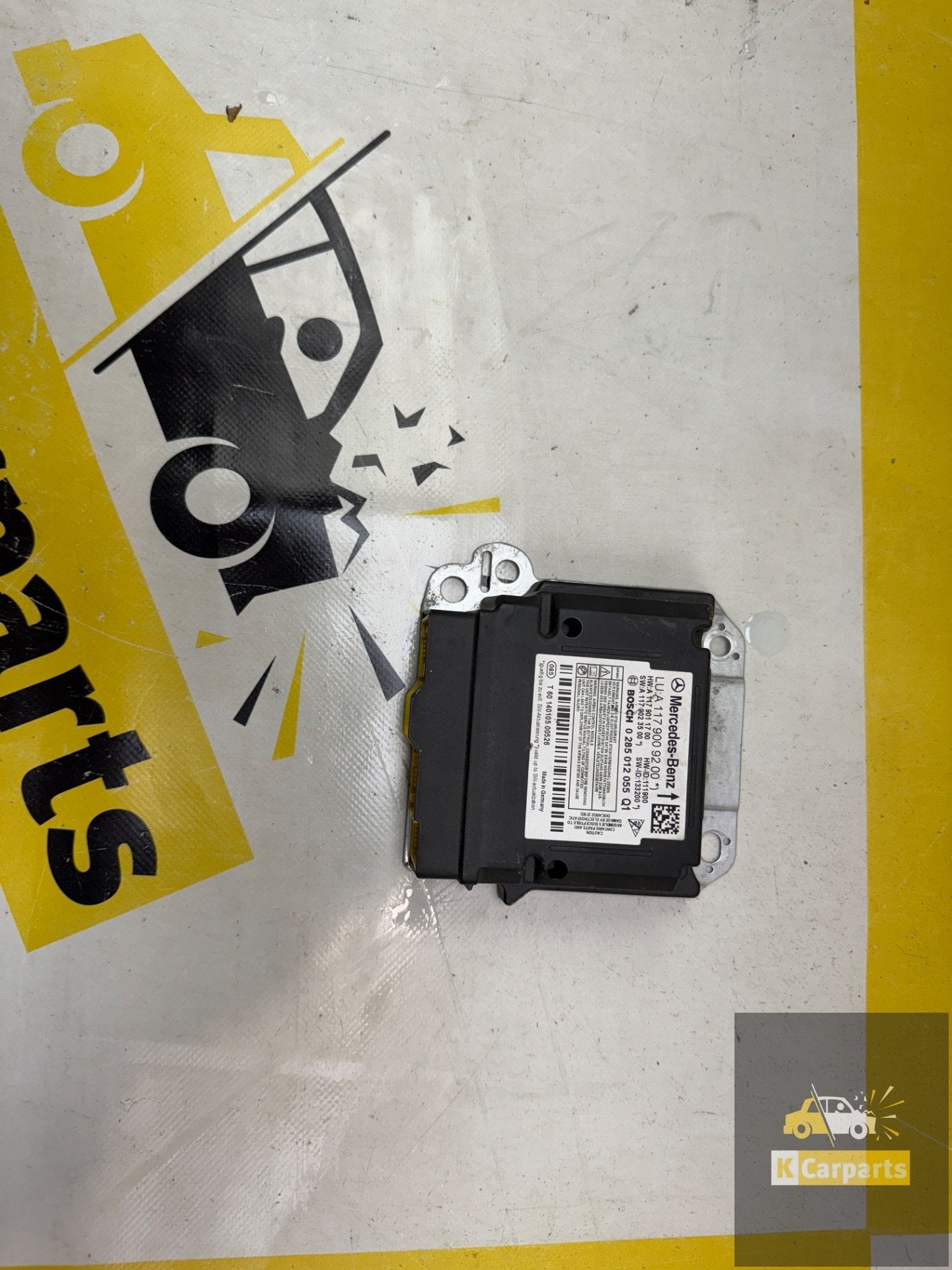 A1179009200 MERCEDES SRS AIRBAG MODULE W117 CLA W176 A W156