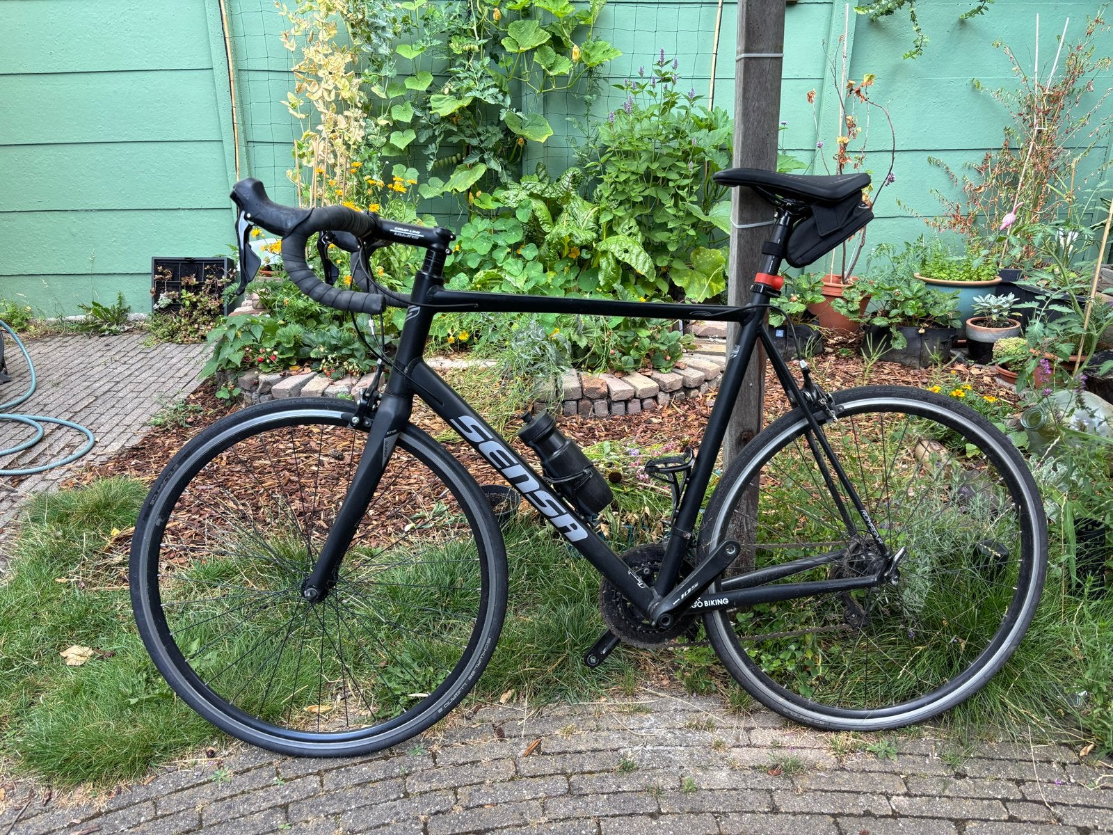 Sensa romagna 61cm met Shimano 105 groepset - 61 cm frame, 28 inch, Gebruikt, Aluminium, 61 tot 65 cm