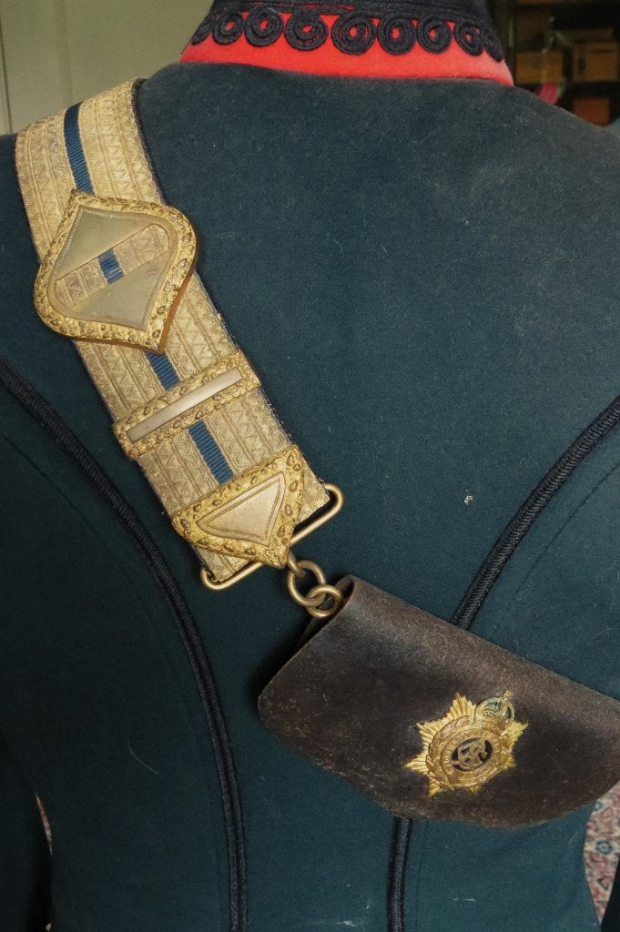 Engels crossbelt, sabel koppel en stable belt driedelige set, Verzamelen, Militaria | Algemeen, Ophalen of Verzenden, Landmacht