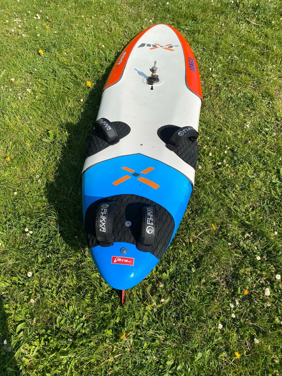 Diverse windsurf: mxr -vinnen, wetsuit, peddel, tas, Ophalen of Verzenden, Gebruikt