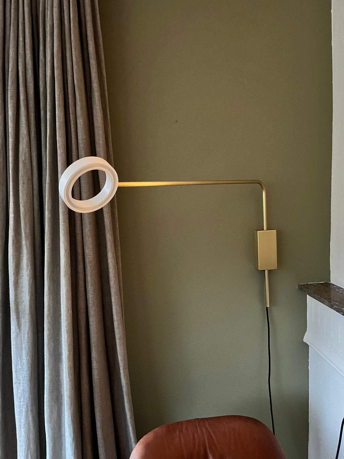 ZAVA Meta wandlamp - Franco Zavarise - Italiaans design, Met schakelaar, Overige fittingen, Ophalen of Verzenden, Zo goed als nieuw