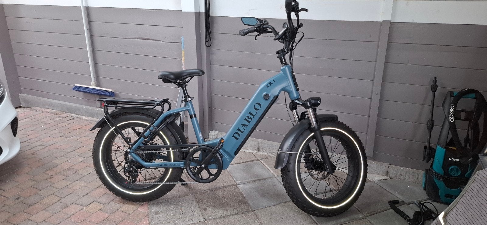 Diablo XR1 Fatbike E-bike - Zo goed als nieuw, Fietsen en Brommers, Zo goed als nieuw, 51 tot 55 cm, 50 km per accu of meer, Ophalen