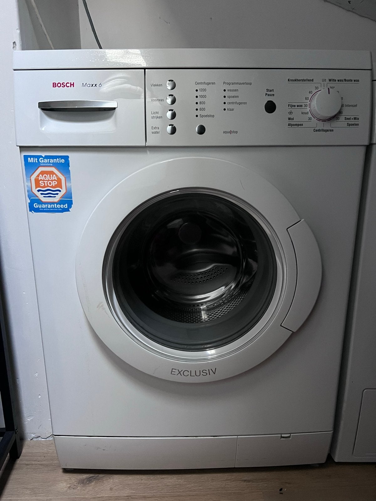 Bosch Maxx 6 Exclusiv  Wasmachine 6 kg – Zo goed als nieuw, Witgoed en Apparatuur, Wasmachines, Ophalen, Zo goed als nieuw, Voorlader