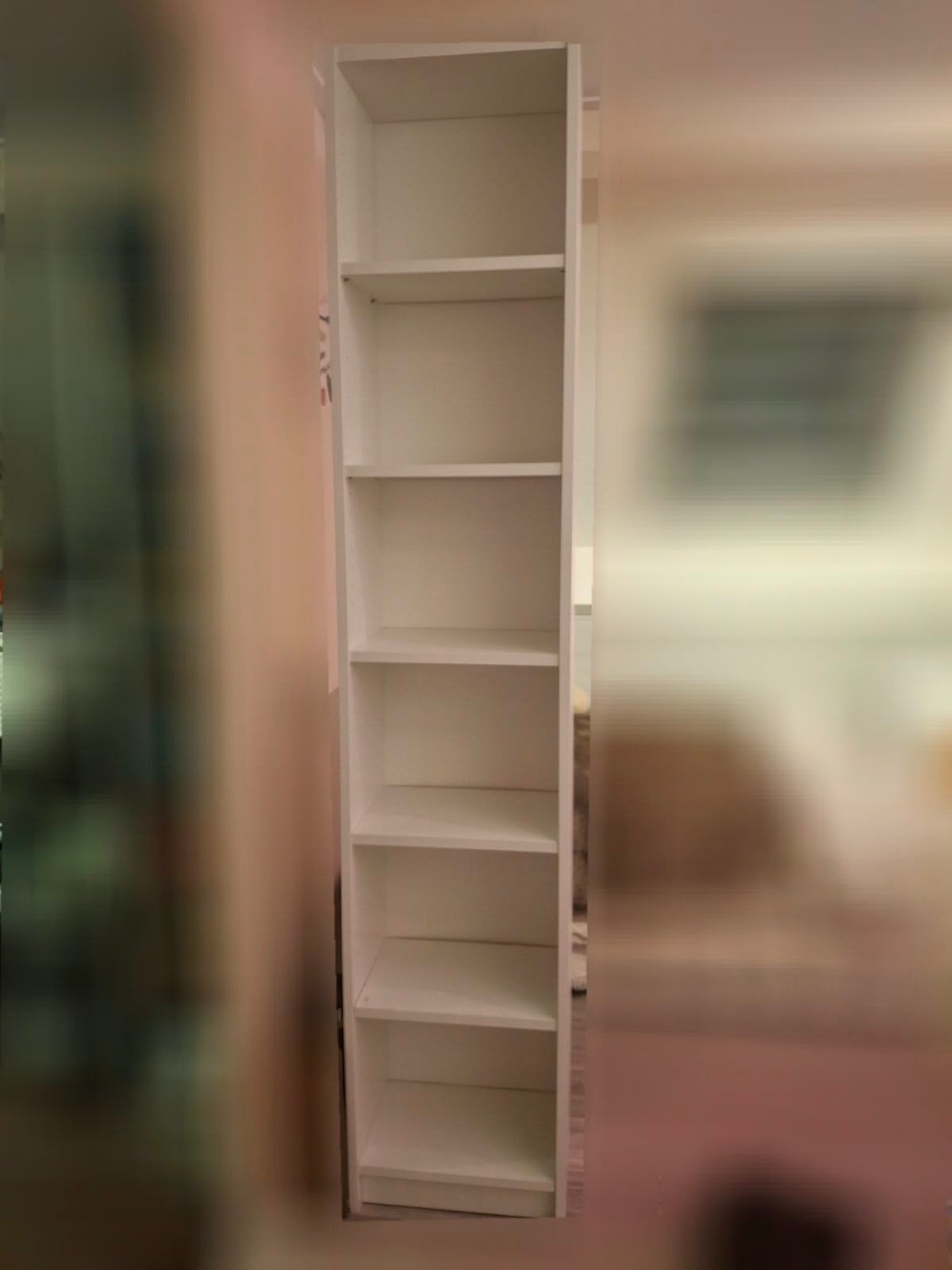 IKEA Billy Boekenkast Wit 40x28x202 cm, Ophalen, Met plank(en), Minder dan 50 cm, Gebruikt
