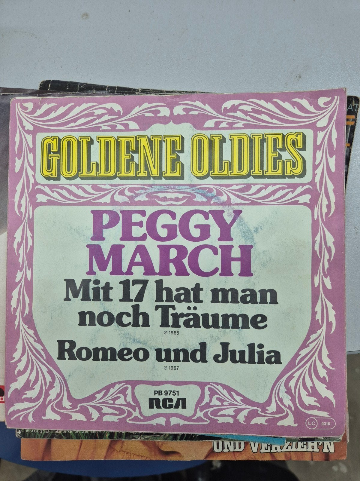 Peggy march romeo und julia, Ophalen of Verzenden