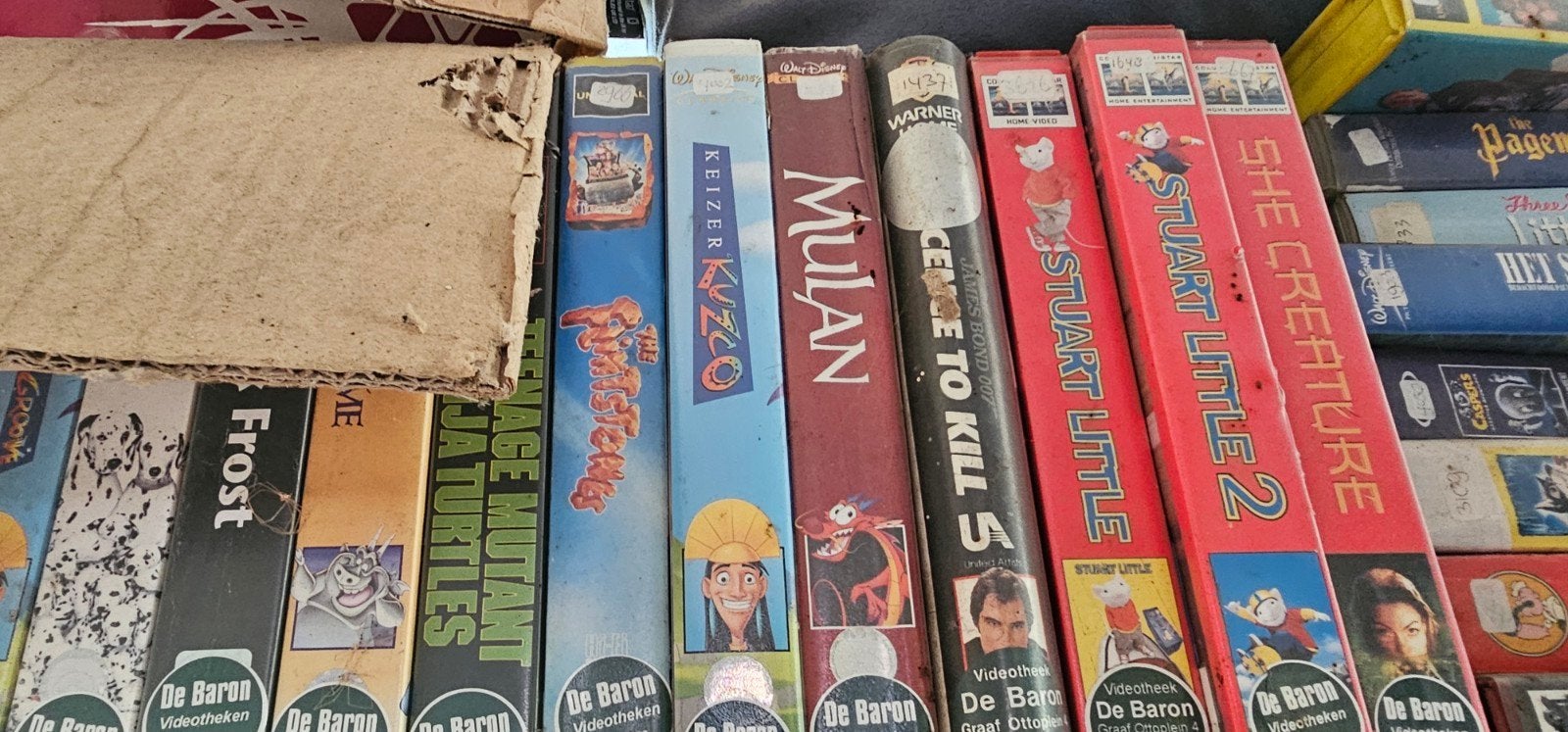 Video banden, Alle leeftijden, Ophalen, Gebruikt, Overige genres