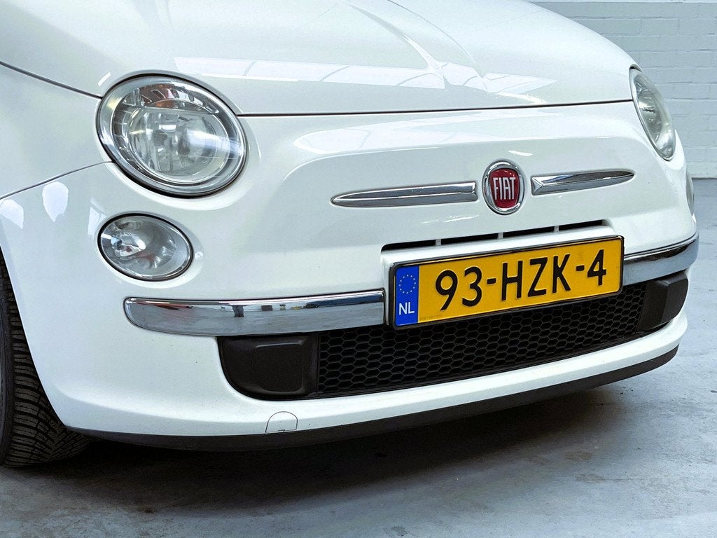 Fiat 500 1.2 Lounge|Pano|Automaat|Org NL, Euro 5, Stof, Gebruikt, 4 cilinders