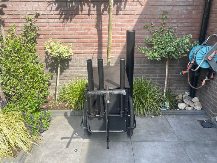 Viskar, Ophalen of Verzenden, Zo goed als nieuw, Aanhangfiets, 80 kg of meer
