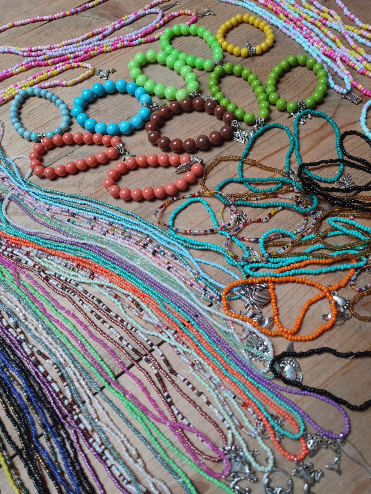 Grote partij nieuwe sieraden voor meisjes - diverse kleuren, Verzenden, Nieuw