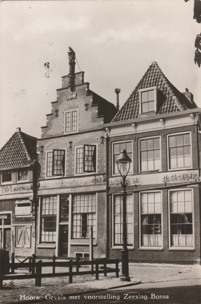 hoorn- gevels zeeslag bossu, Ophalen of Verzenden, Noord-Holland