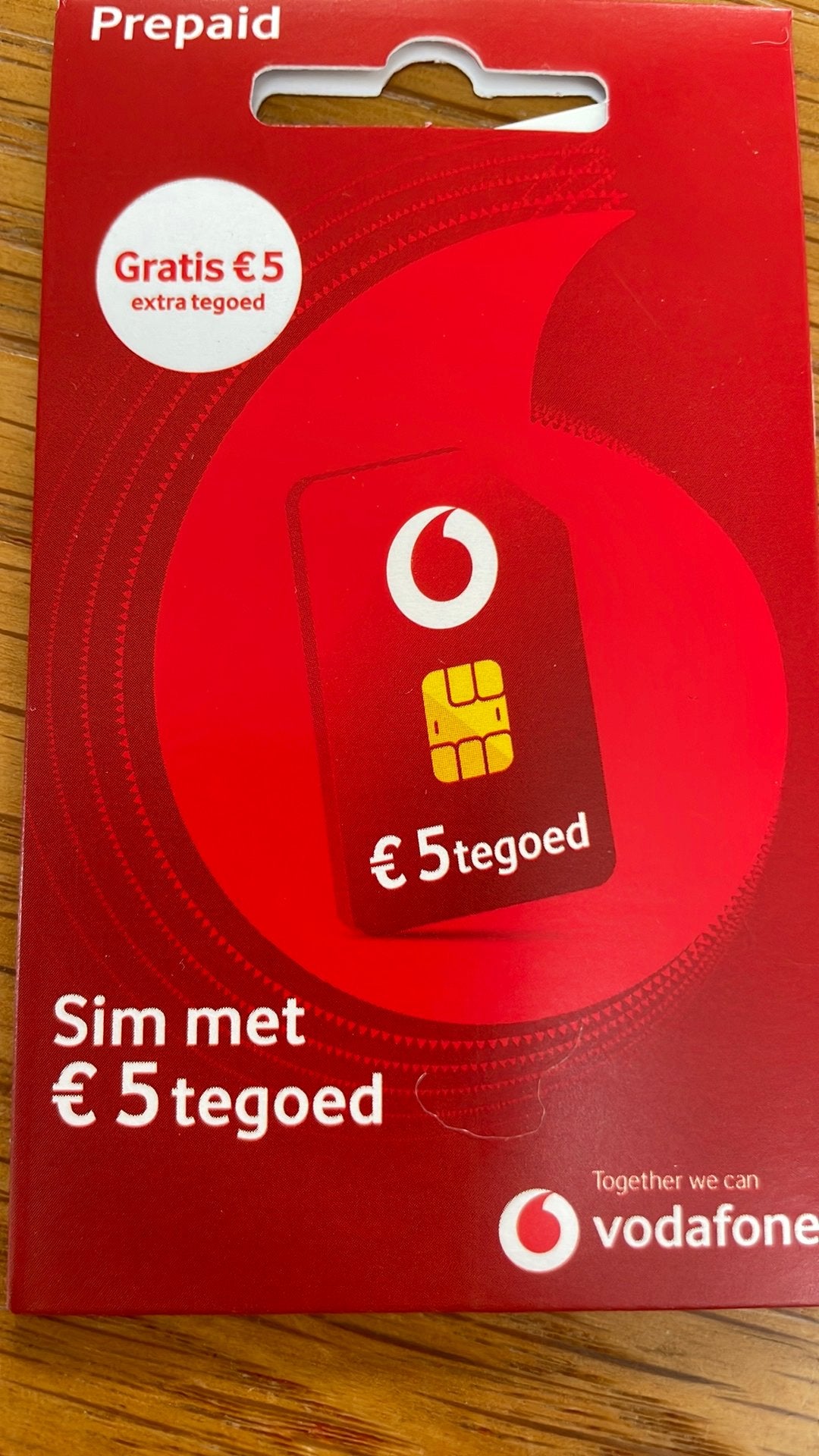 Vodafone prepaid simkaart mooi nummer 0625595965, Telecommunicatie, Ophalen of Verzenden, Nieuw, Vodafone, Simkaart