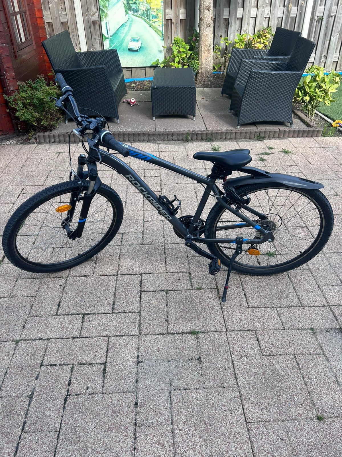 Mountainbike rockraider st100, Ophalen, 24 inch of meer, Gebruikt, Staal