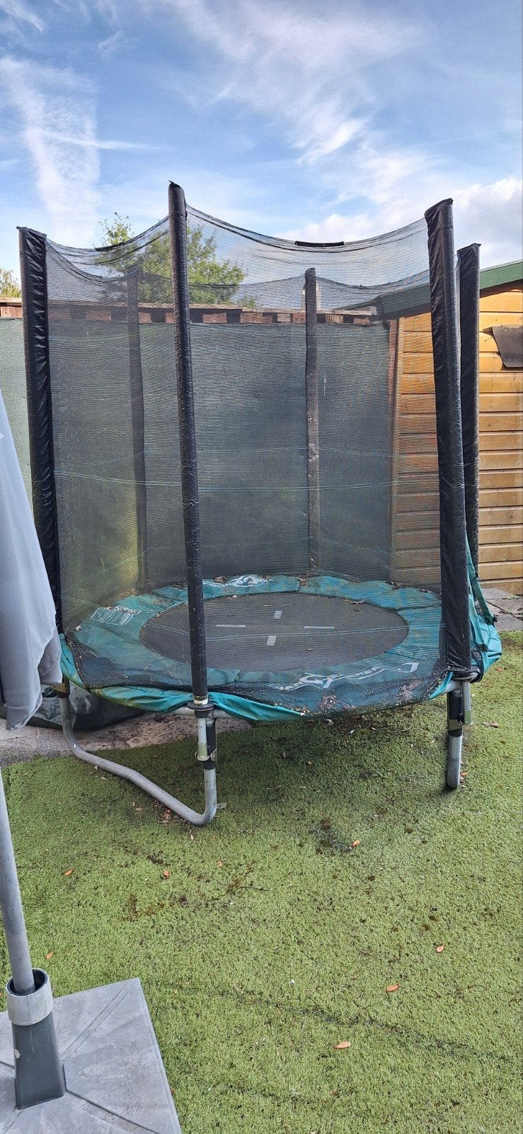 Trampoline Van Cranenbroek 180 cm breed, Ophalen, Gebruikt
