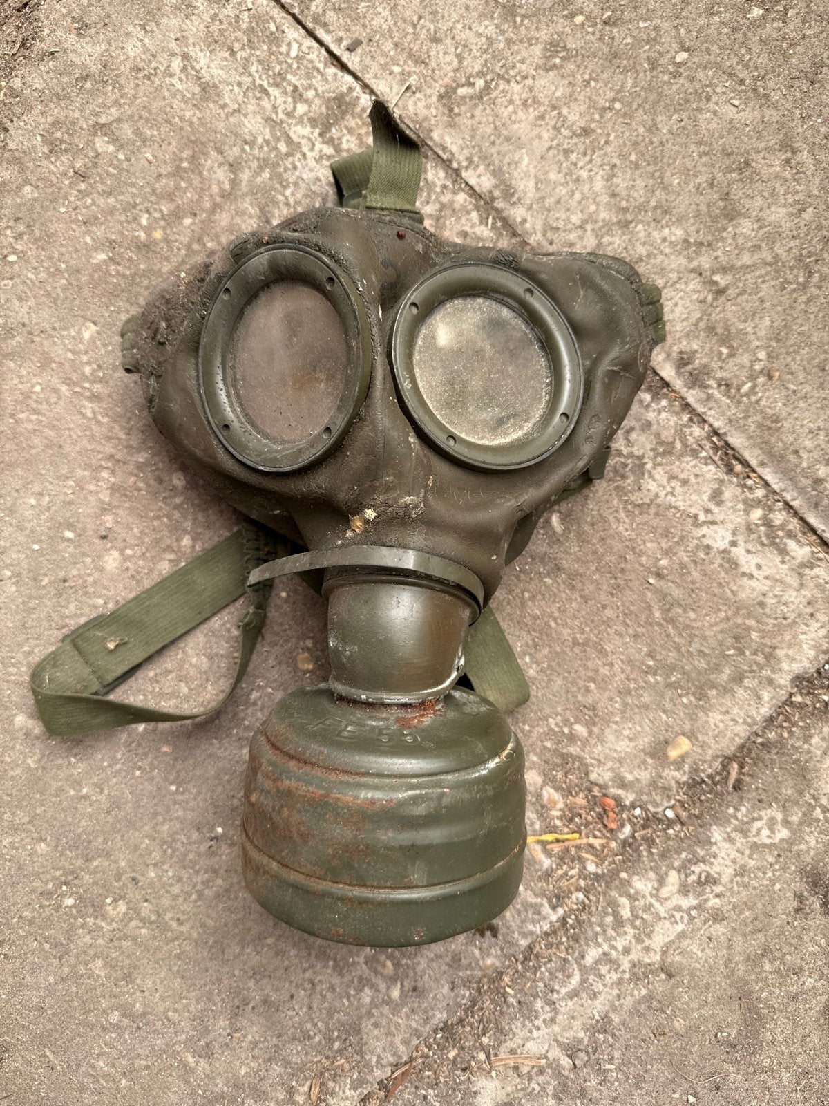 Vintage Gasmasker - Militair Verzamelobject, Verzamelen, Militaria | Algemeen, Overige soorten, Overige typen, Overige gebieden