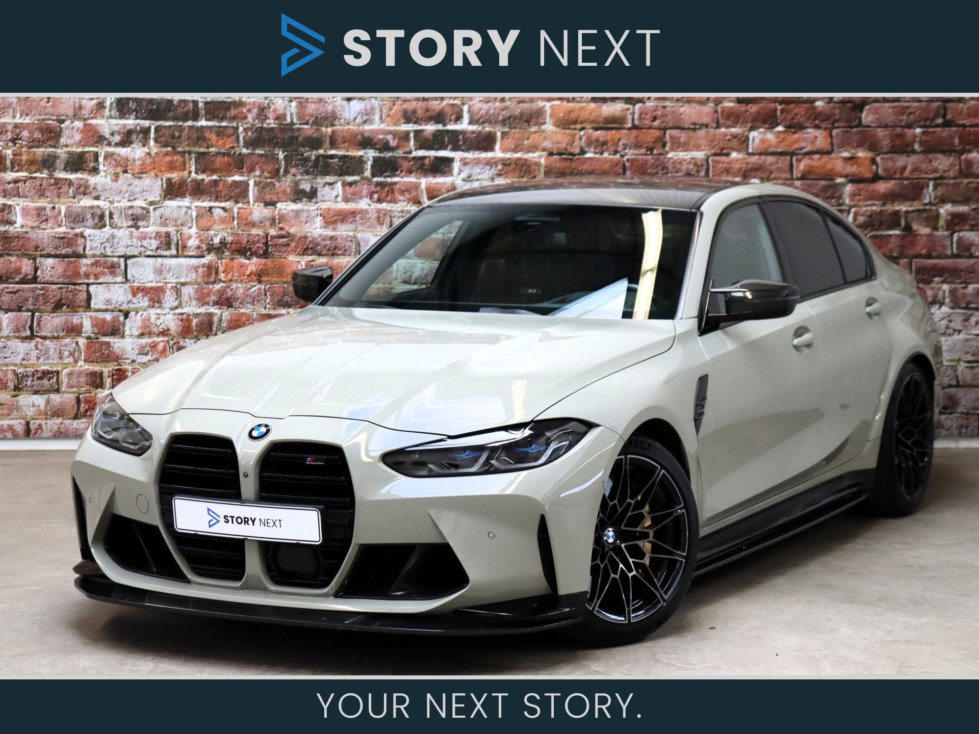 BMW 3 Serie Sedan M3 Competition / Race Track Pack / Carbon-, Automaat, Dealer onderhouden, Achterwielaandrijving, Gebruikt