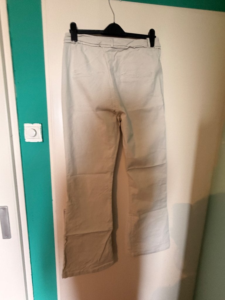 Minus broek, Kleding | Dames, Minus, Wit, Maat 42/44 (L), Ophalen of Verzenden