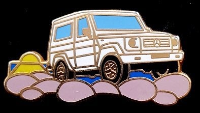 Mercedes-Benz G serie pin-, Verzamelen, Verzenden, Nieuw, Transport, Speldje of Pin
