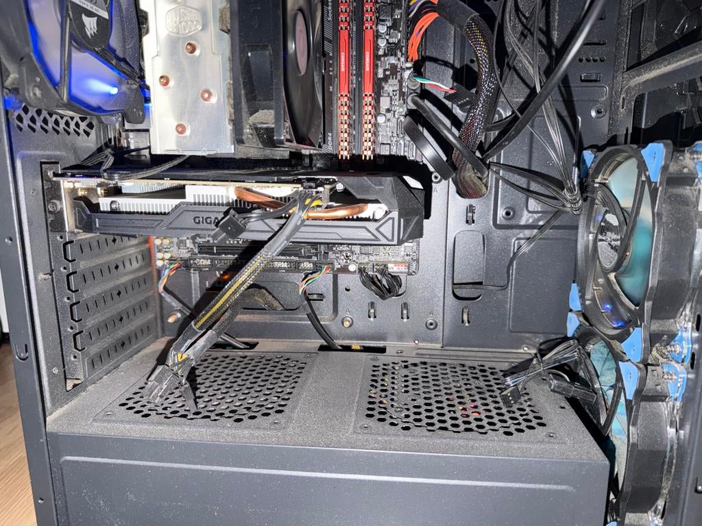 Gaming PC: i7-7700K, GTX 1060, 16GB RAM DDR4, 256GB HDD, Computers en Software, Desktop Pc's, Gebruikt, HDD, Ophalen of Verzenden