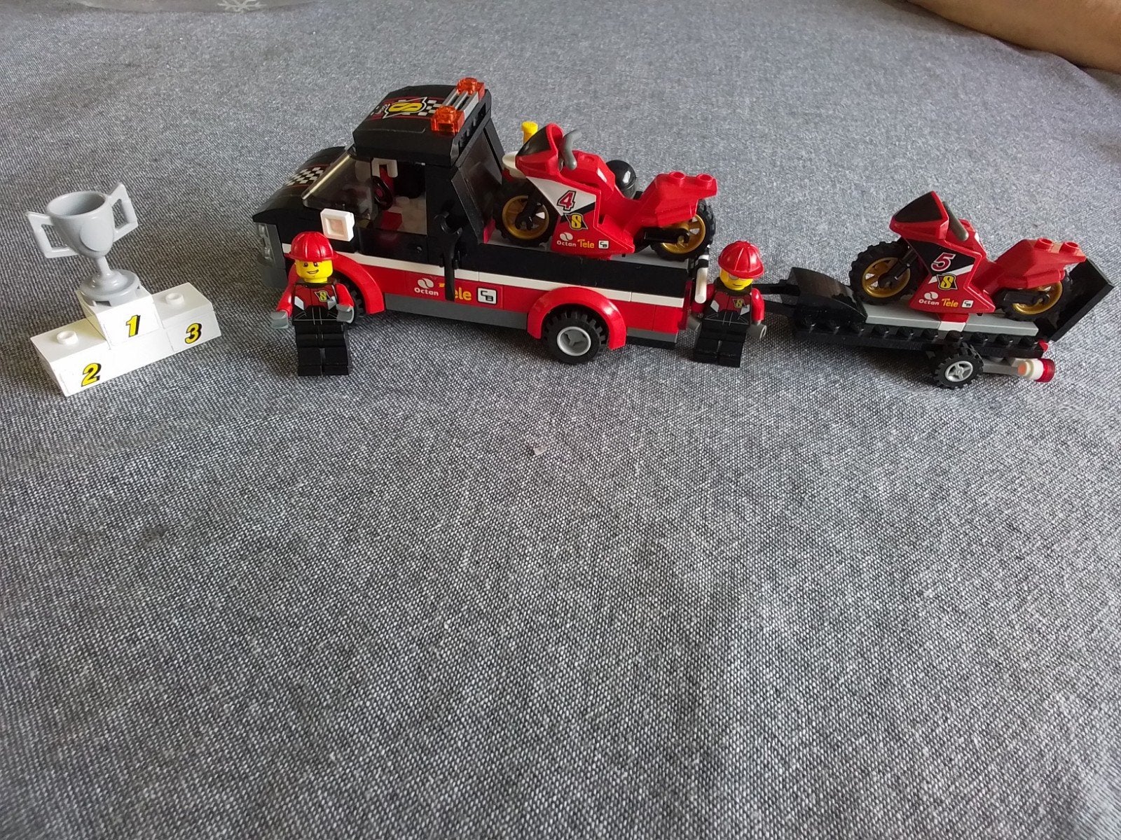 lego 60084 Racingbike transporter, Ophalen of Verzenden, Lego