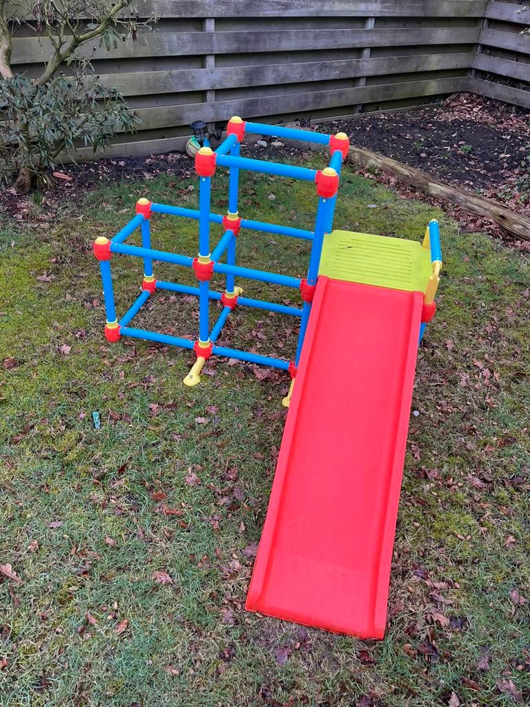 Lil Monkey Climb N' Slide Olympus, Kinderen en Baby's, Speelgoed | Buiten | Speeltoestellen, Ophalen, Zo goed als nieuw