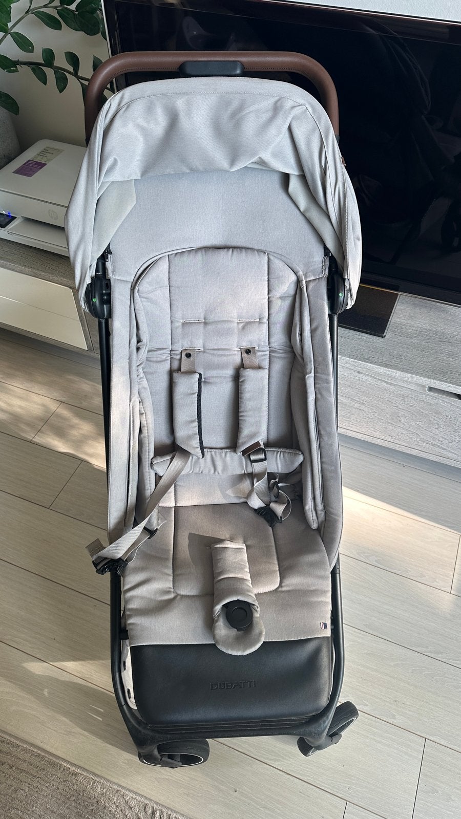 Dubatti kinderwagen - Lichtgewicht en compact, Ophalen, Zo goed als nieuw, Overige merken, Zonnekap