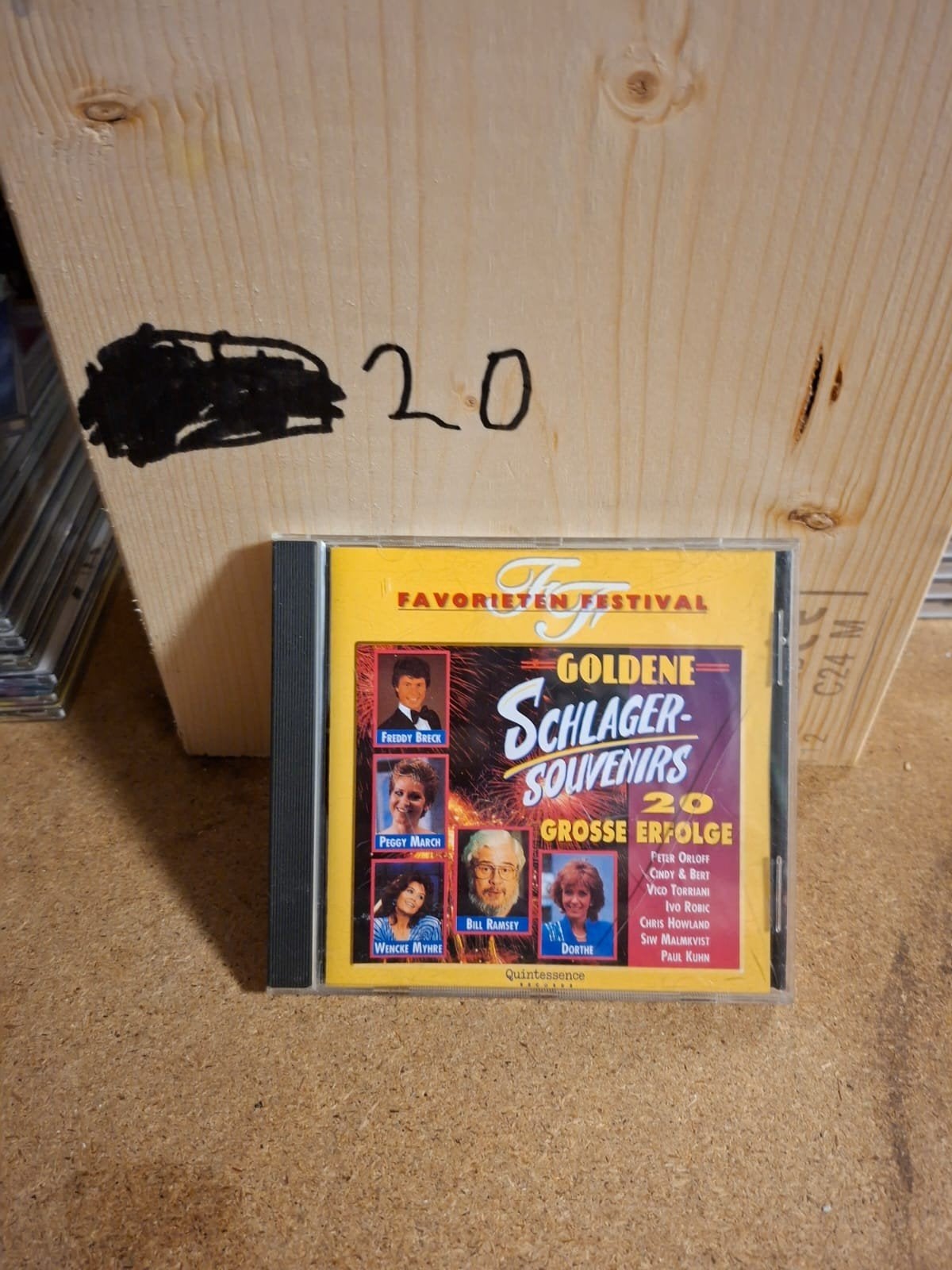 Goldene Schlager-Souvenirs - 20 Grosse Erfolge CD, Ophalen of Verzenden, Gebruikt, Album, Schlager