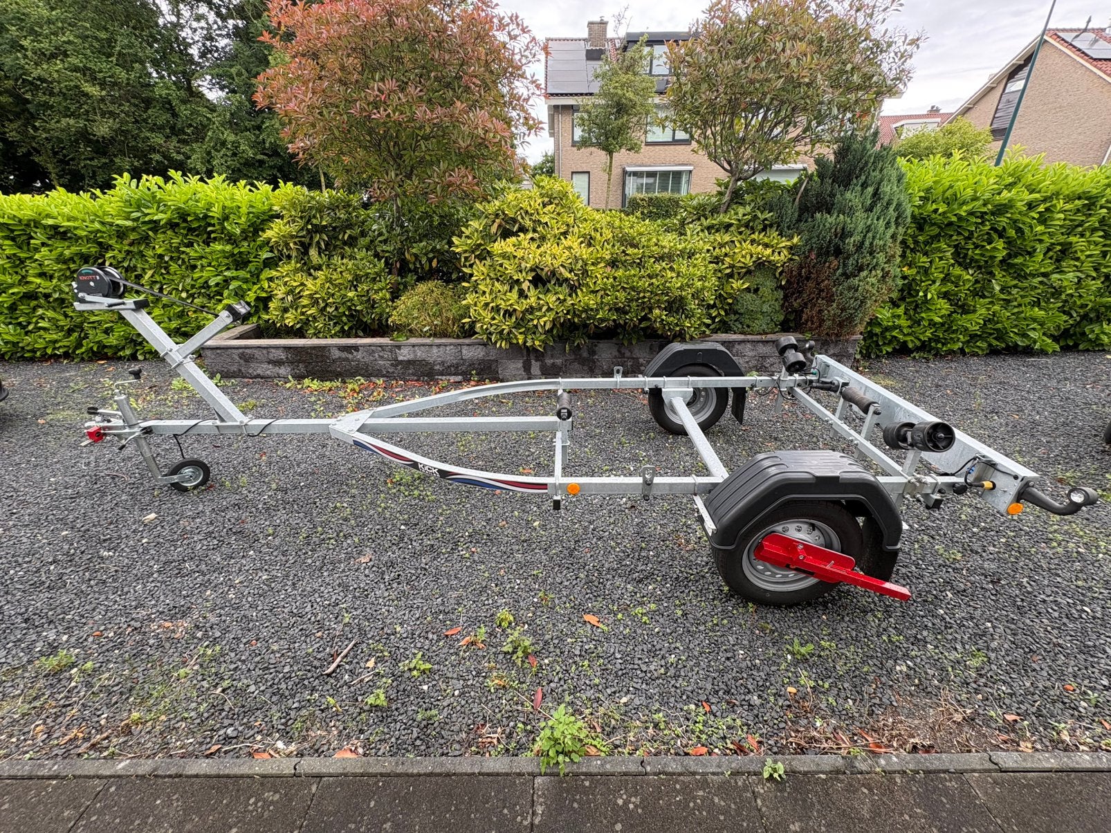 Zgan Kick trailer KT500 boottrailer, boten tot 4,30 meter, Watersport en Boten, Ophalen, Minder dan 1500 kg, Overige typen, Nieuw