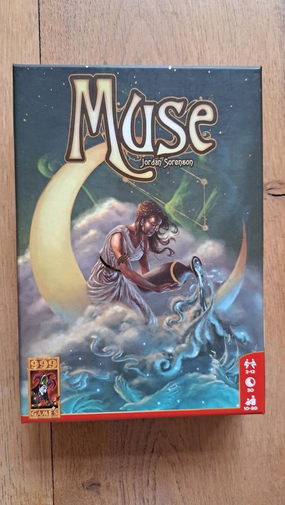 Muse (999games), Vijf spelers of meer, Ophalen of Verzenden, Zo goed als nieuw, 999 Games
