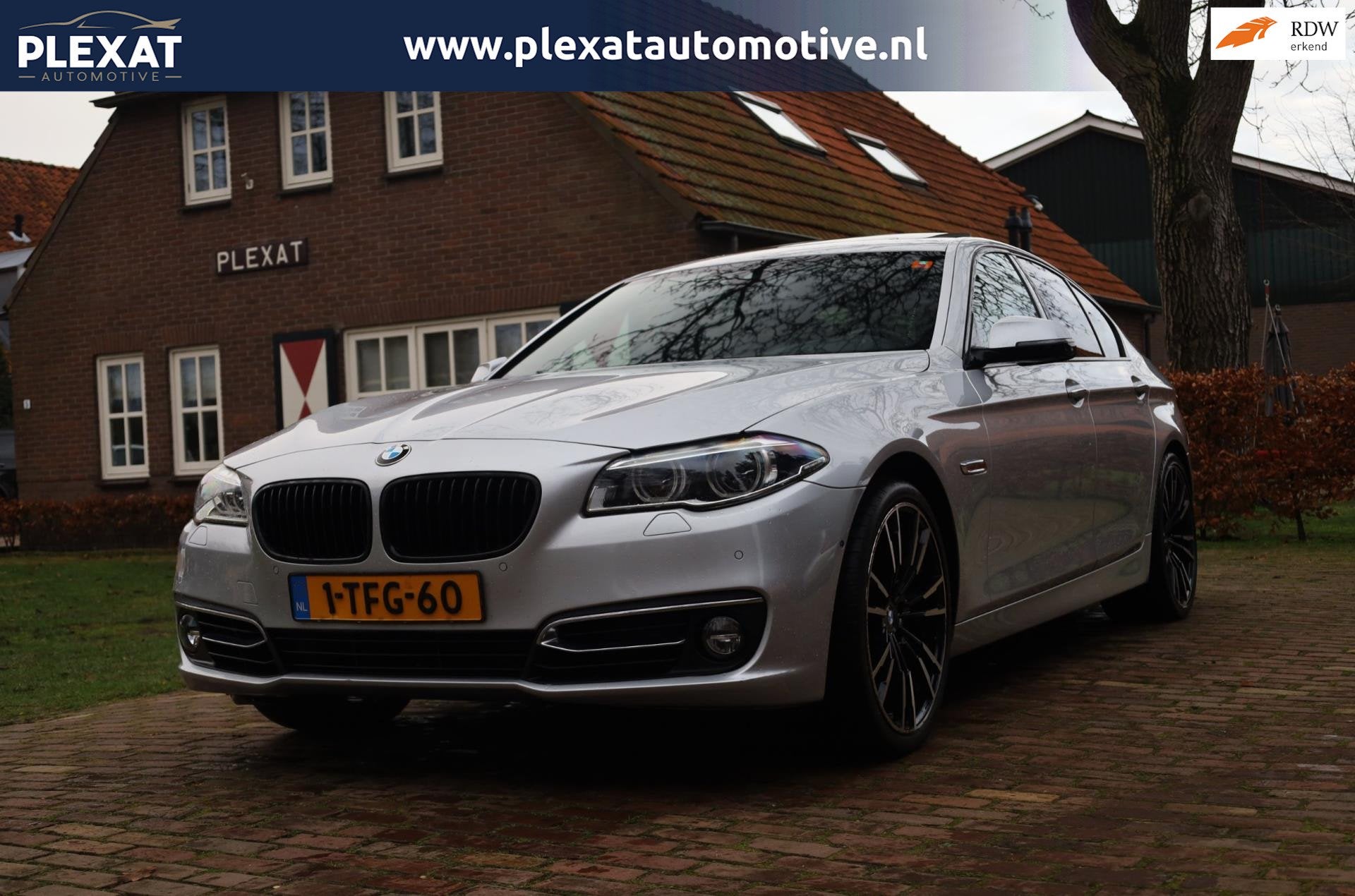 BMW 5-serie 535i Luxury Edition Aut. | Dodehoekbewaking | HU, Dealer onderhouden, Achterwielaandrijving, Gebruikt, 2000 kg