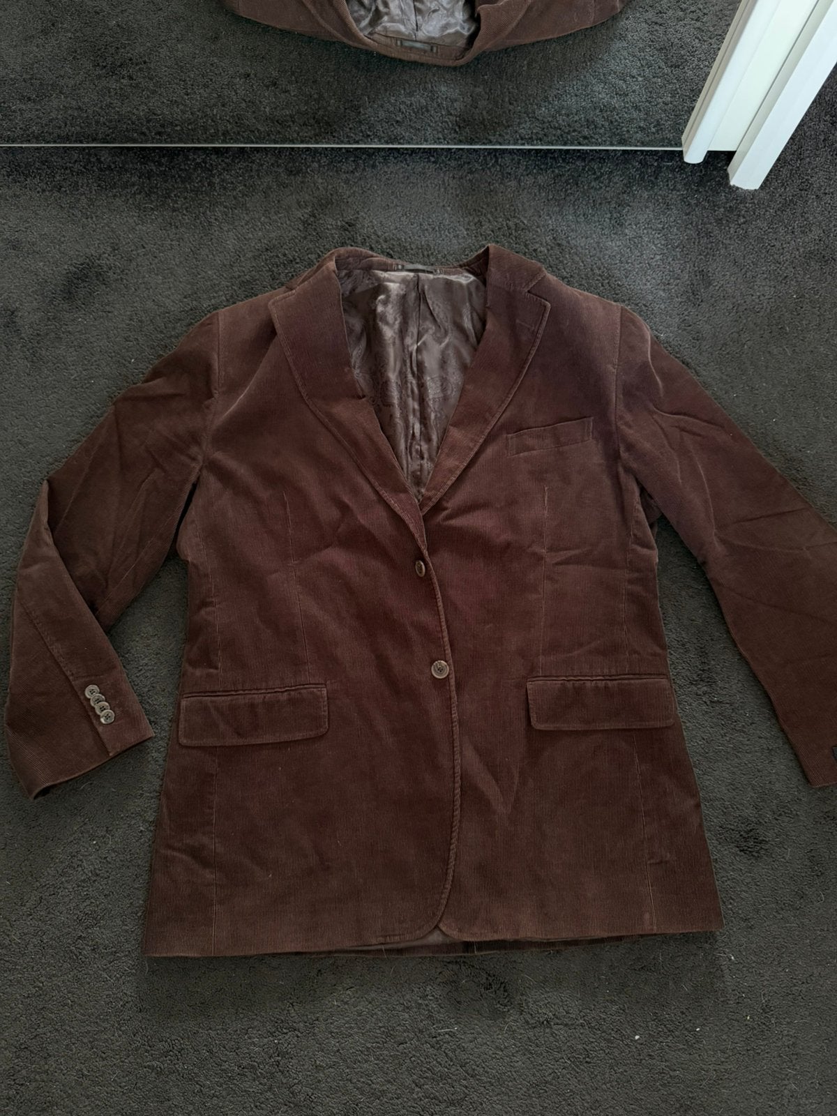 Vintage blazer Tailor & Son maat XL donkerbruin, Ophalen of Verzenden, Zo goed als nieuw, Maat 56/58 (XL), Bruin