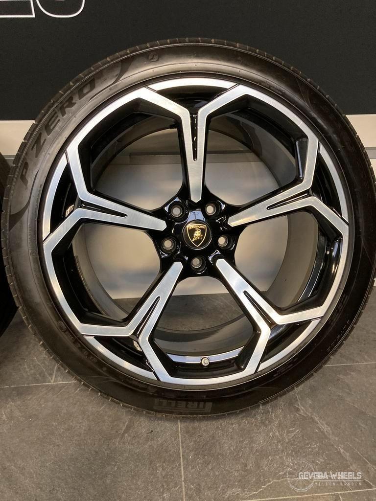 22'' originele Lamborghini Urus velgen + banden 5x130 4ML 60, Gebruikt, -, 285 mm, -