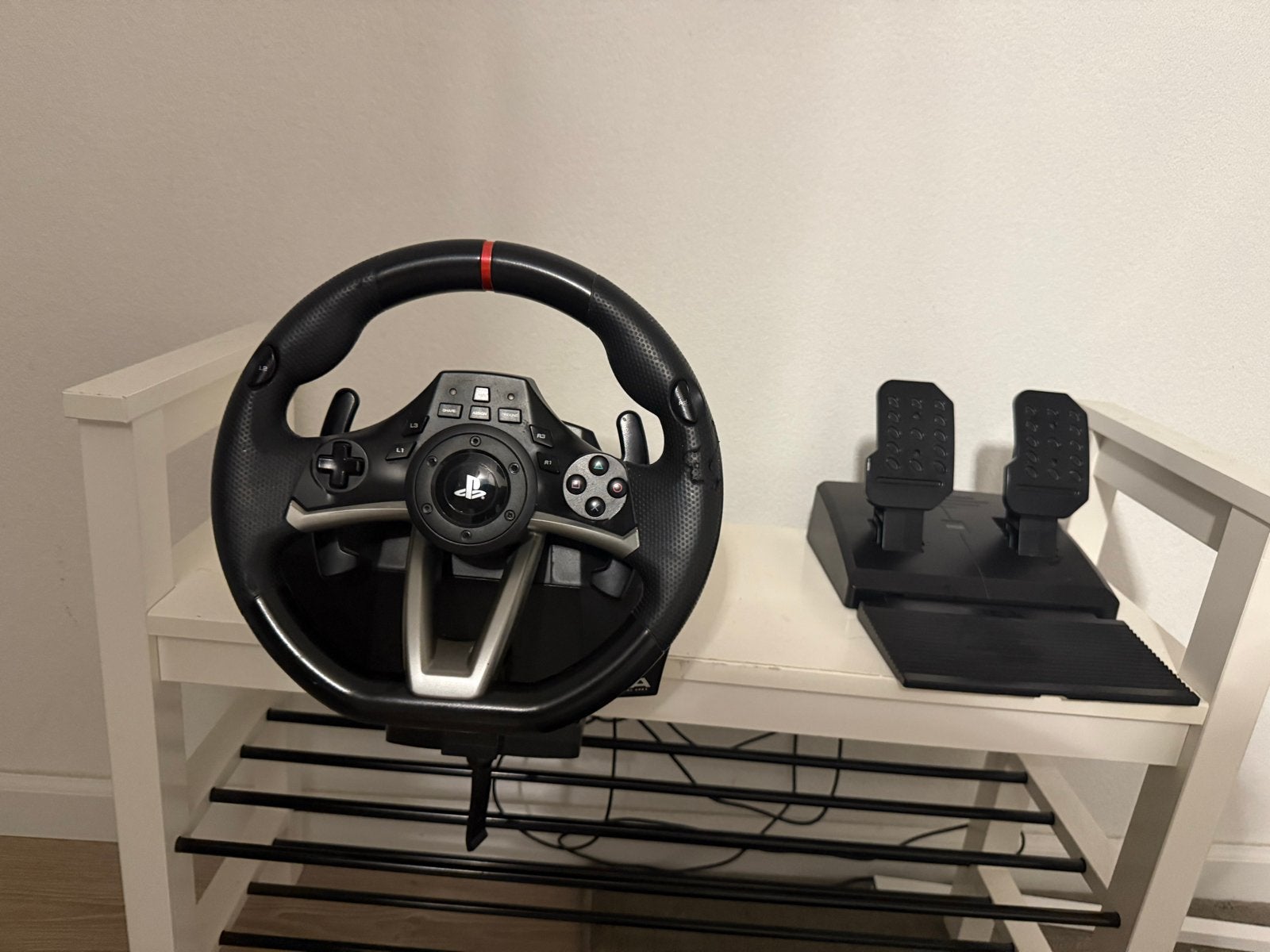 Hori RWA Racing Wheel voor PS3/PS4 met pedalen, Ophalen, Zo goed als nieuw, Stuur of Pedalen, PlayStation 3