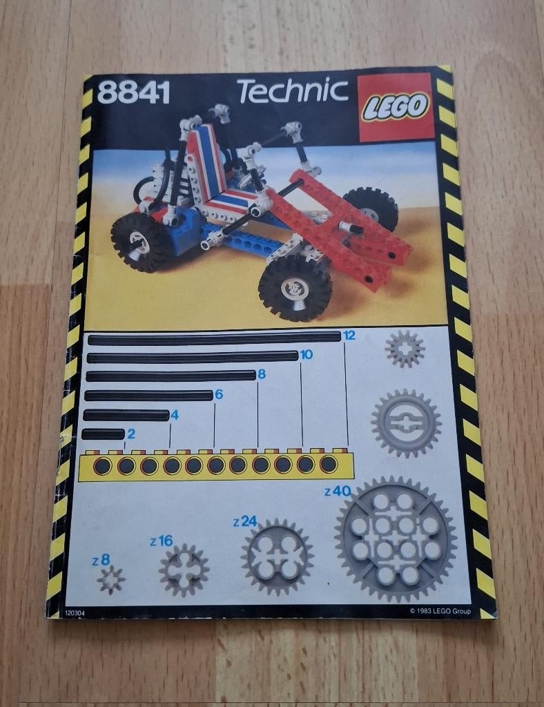Lego Technic 8841, Gebruikt, Lego, Ophalen of Verzenden, Losse stenen