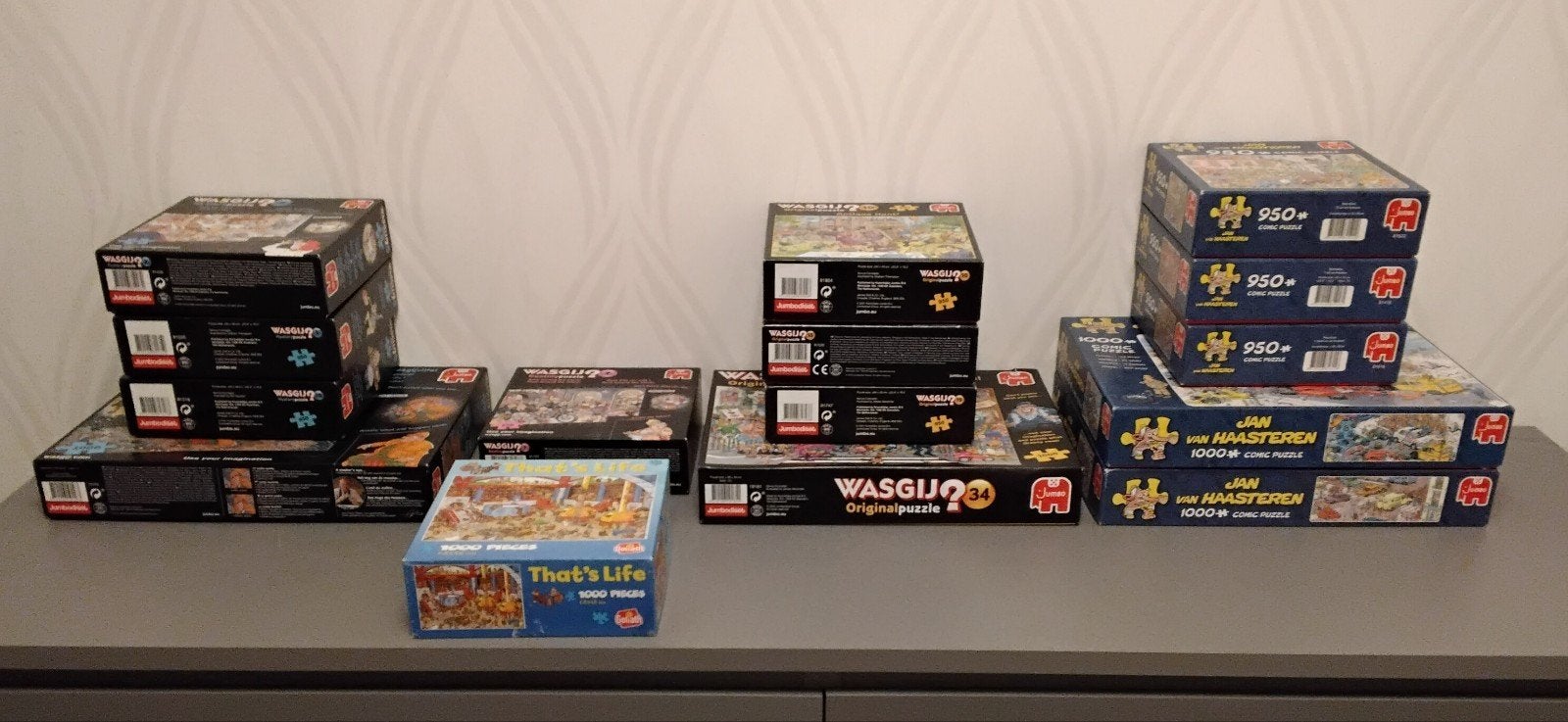 legpuzzels, Ophalen, 500 t/m 1500 stukjes, Zo goed als nieuw