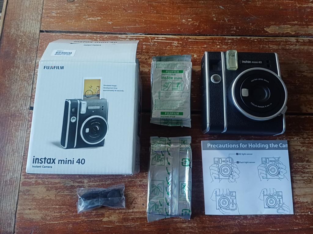 Fujifilm Instax Mini 40, Audio, Tv en Foto, Fotocamera's Analoog, Ophalen of Verzenden, Zo goed als nieuw, Compact, Fuji