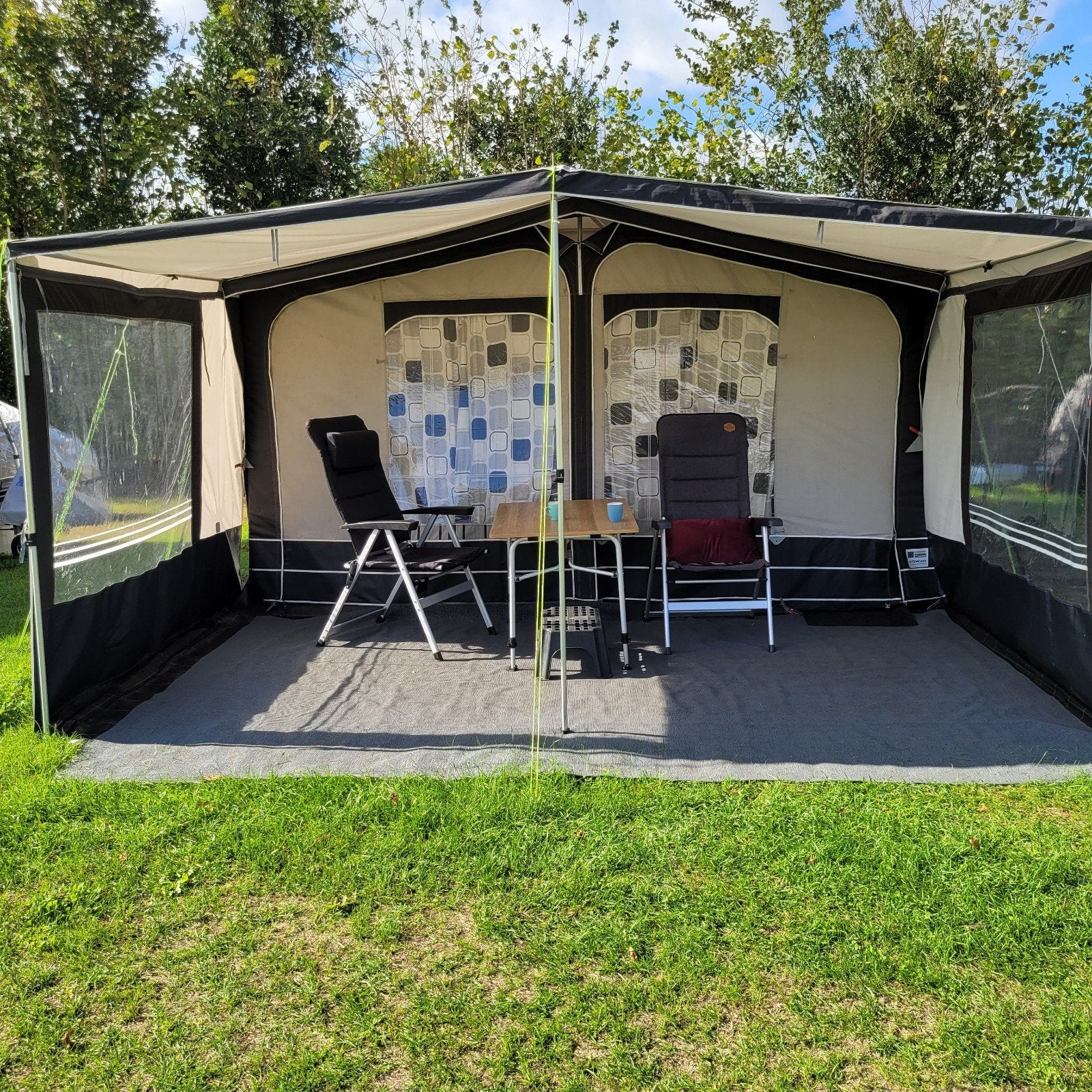 Hypercamp voortent maat 8, Ophalen, Gebruikt, Ten Cate All Season 240g/m2, Overige merken