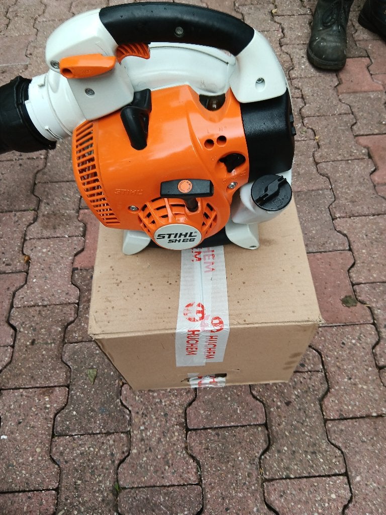 Stihl SH 86 bladblazer als nieuw., Tuin en Terras, Bladblazers, Ophalen, Handgedragen, Zo goed als nieuw, Stihl