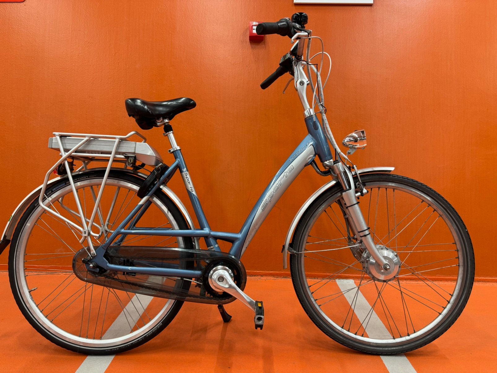 Sparta E-Motion C2 met NIEUWE ACCU elektrische damesfiets, 51 tot 55 cm, Ophalen, Zo goed als nieuw, Sparta