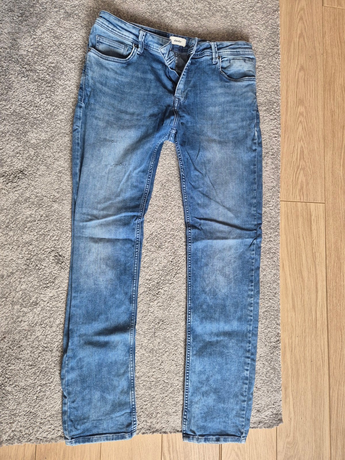 Heren spijkerbroek w 36  l 34, Kleding | Heren, Spijkerbroeken en Jeans, Ophalen of Verzenden, Gedragen, Blauw, W33 - W34 (confectie 48/50)