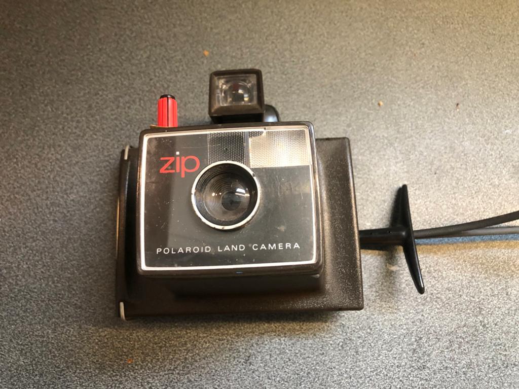 Vintage Polaroid Land Camera Zip - Direct Klaar Camera, Audio, Tv en Foto, Fotocamera's Analoog, Ophalen of Verzenden, Gebruikt